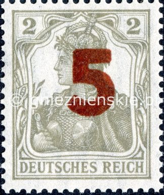 Drugie Wydanie Poznańskie. Polska 1919. Fałszerstwo nadruku.